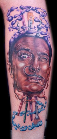 Tattoos - salvador dali